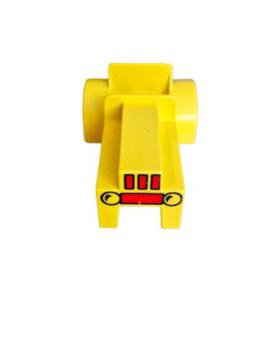 Lego Duplo Karosserie Traktor mit Kühlergrillmuster  (dupcarbody12)